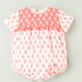 Pelele estampado flor étnica bebe