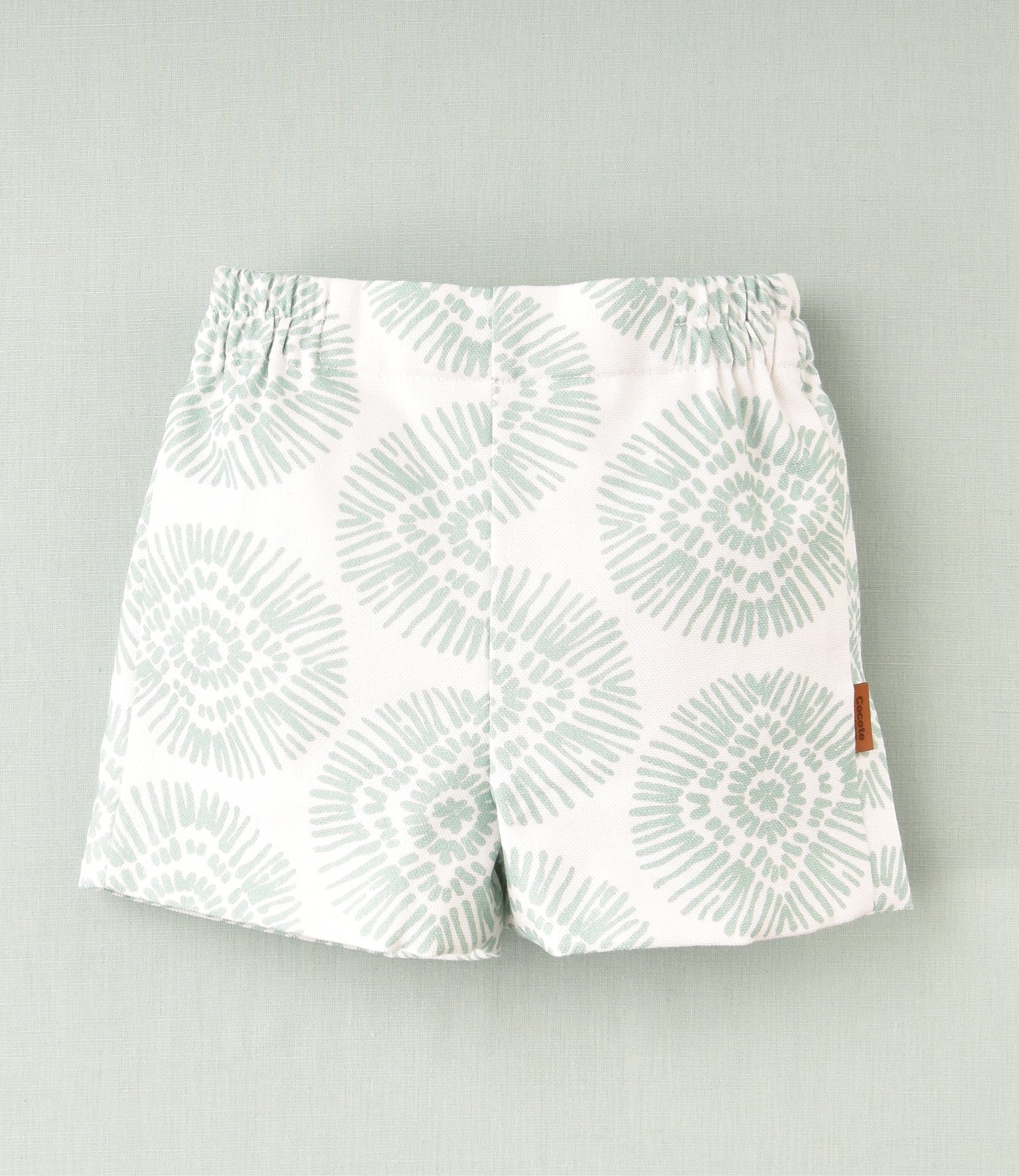 Pantalón corto niño verde