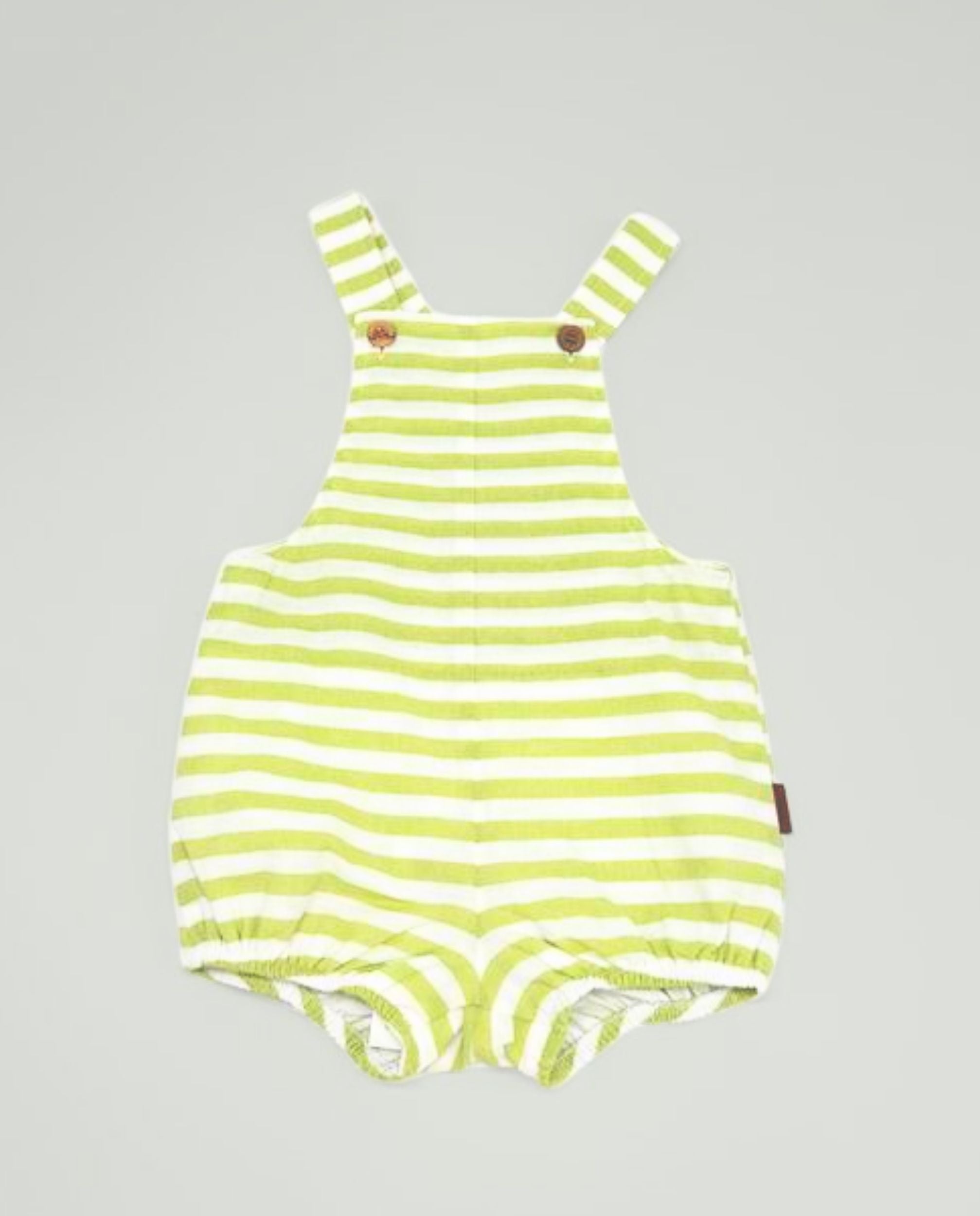 Ranita de rayas verde pistacho