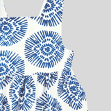 Vestido boho azul niña