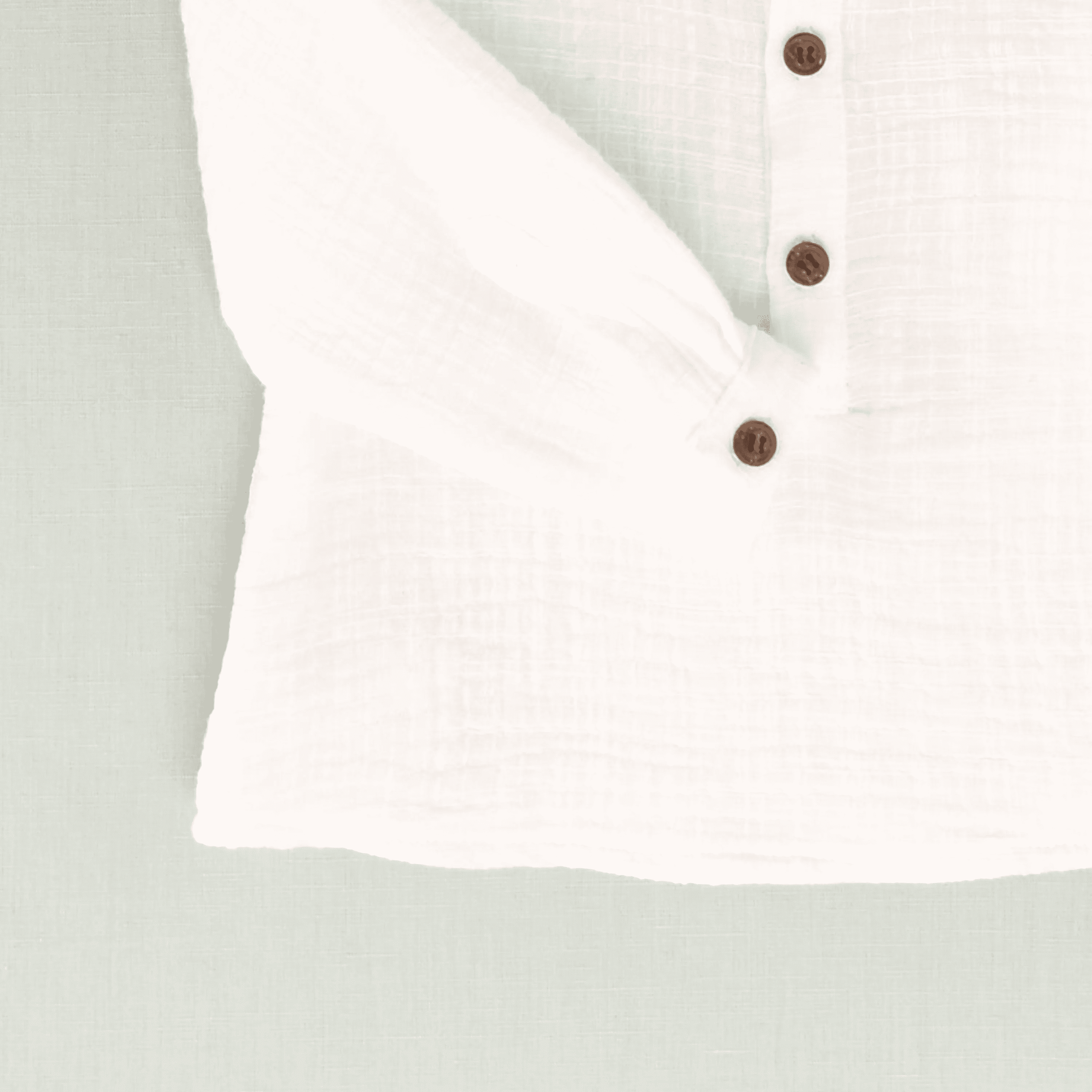 Camisa blanca niño cuello mao blanca