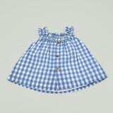 Vestido de cuadros bebe niña