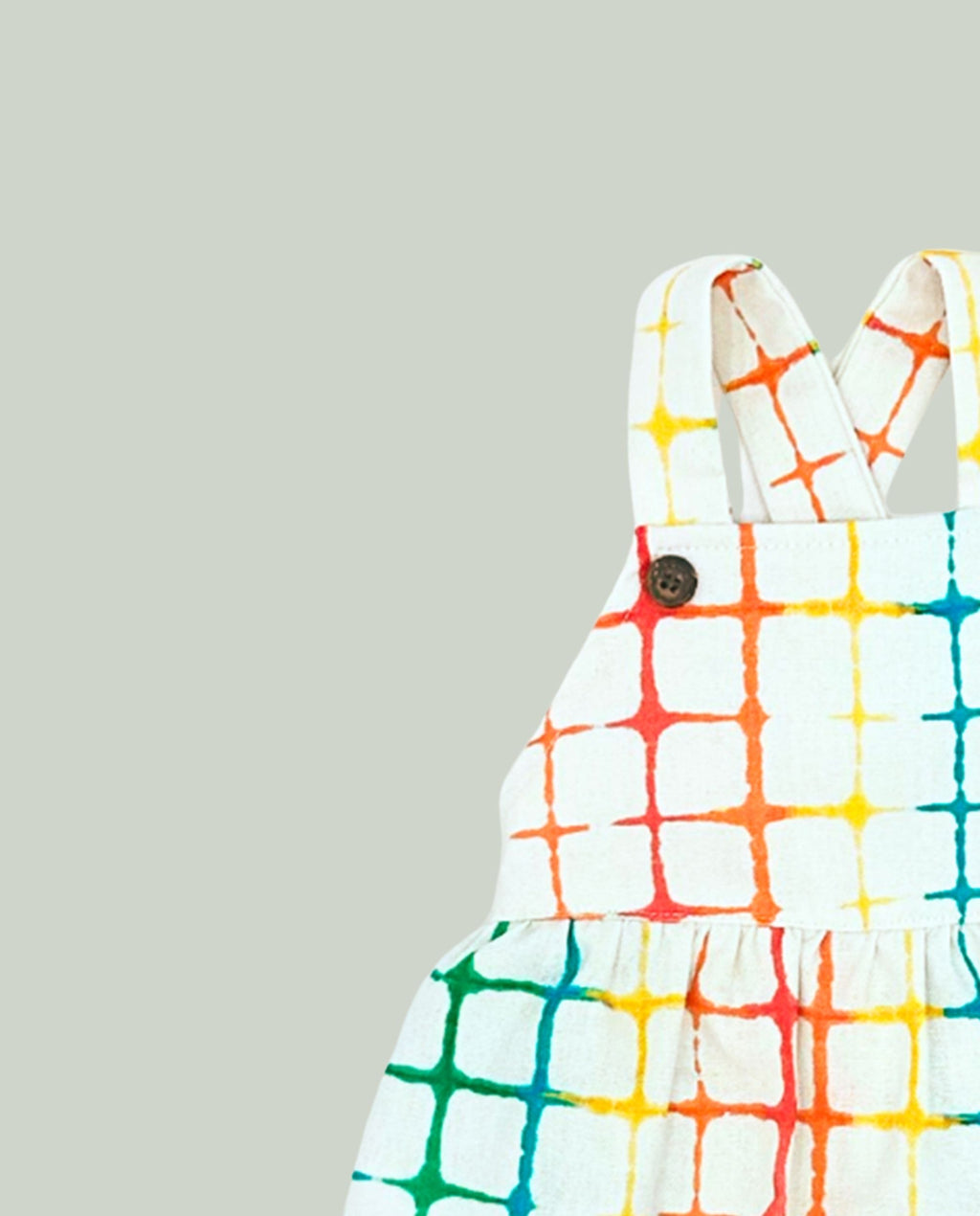 Braguita peto multicolor tie dye bebé