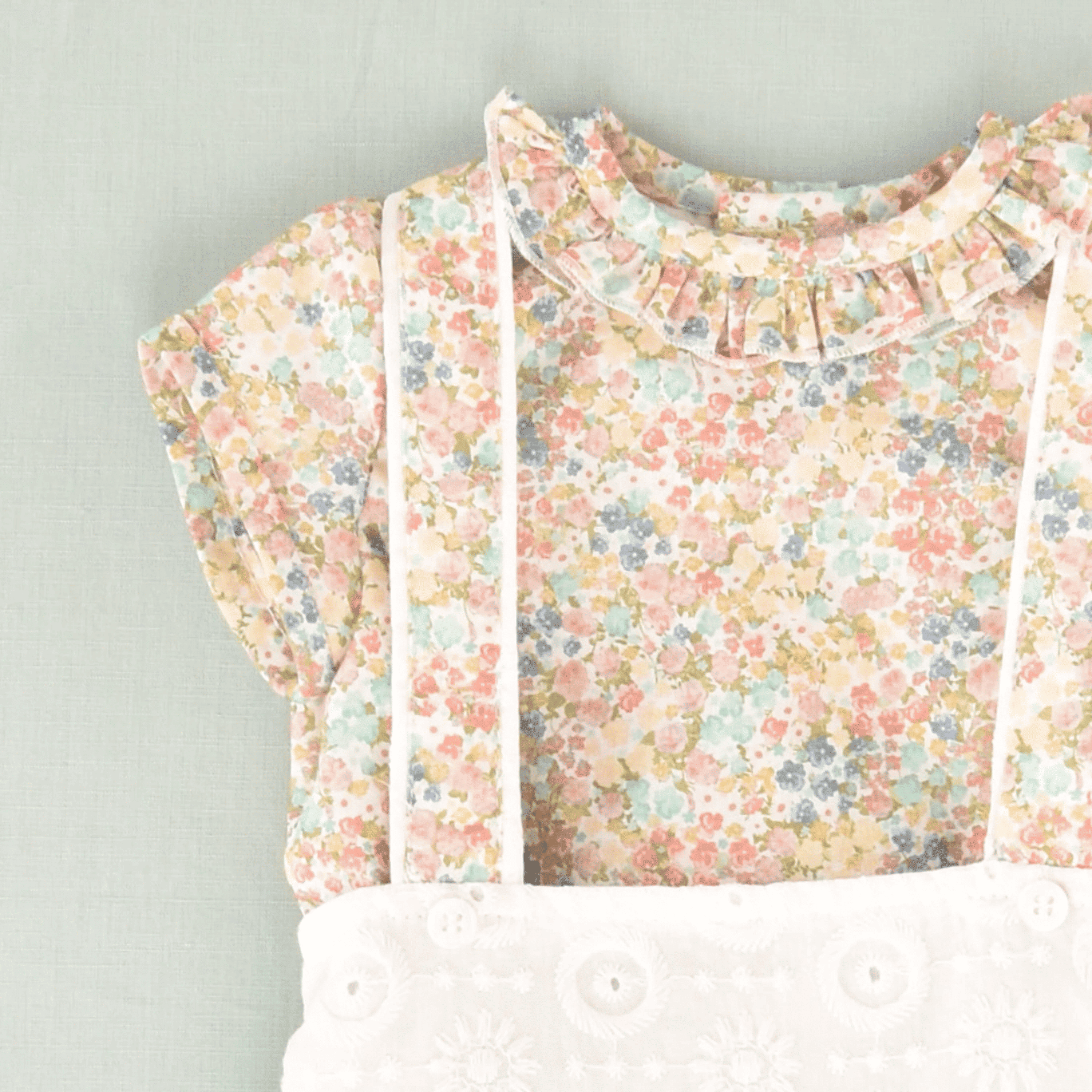 Conjunto ranita bordada recién nacido | Cocote by Charanga