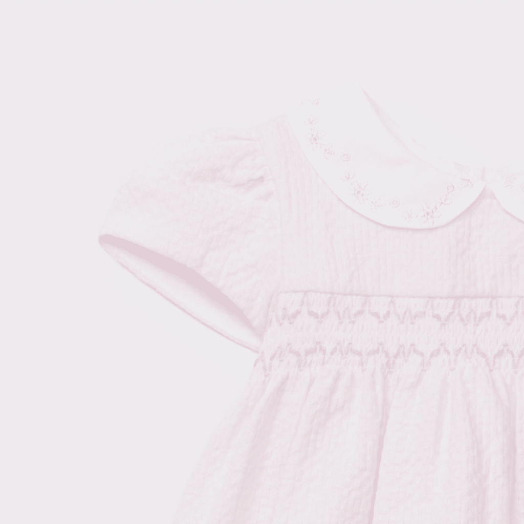 Vestido rosa tejido fantasía recién nacida | Dr. Kid by Charanga