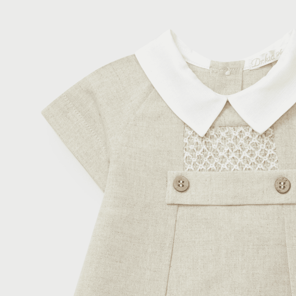 Ranita cuello beige recién nacido | Dr. Kid by Charanga