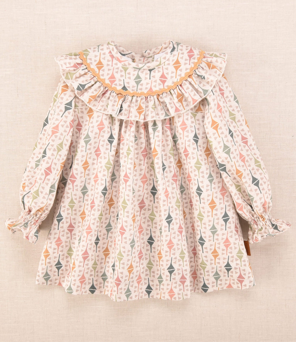 Vestido de bebé niña estampado geométrico | Cocote x Charanga