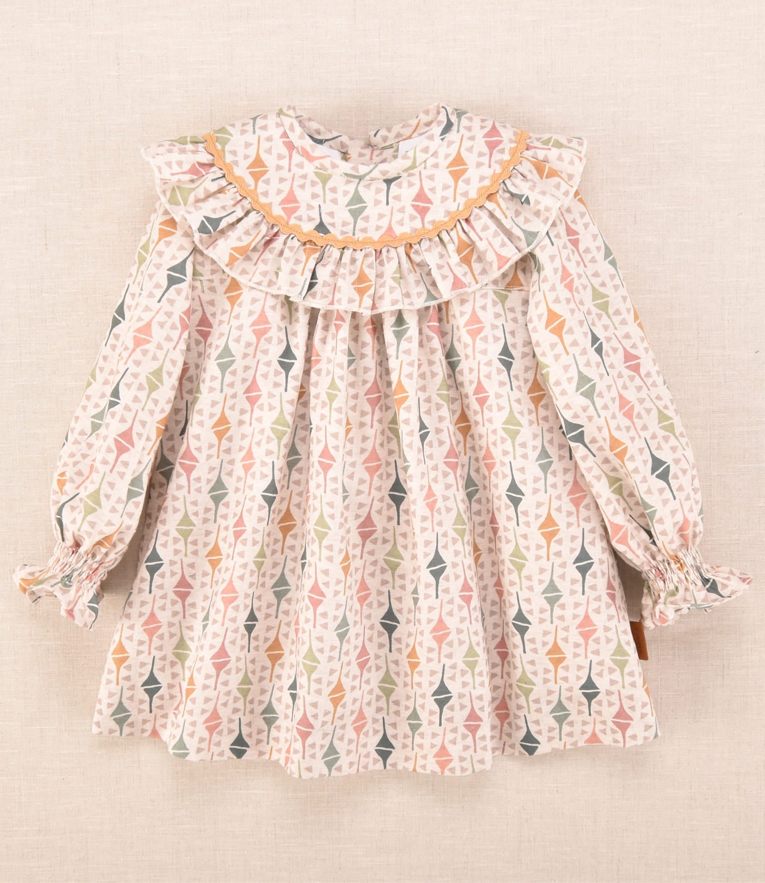 Vestido de bebé niña estampado geométrico | Cocote x Charanga