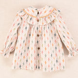 Vestido de bebé niña estampado geométrico | Cocote x Charanga