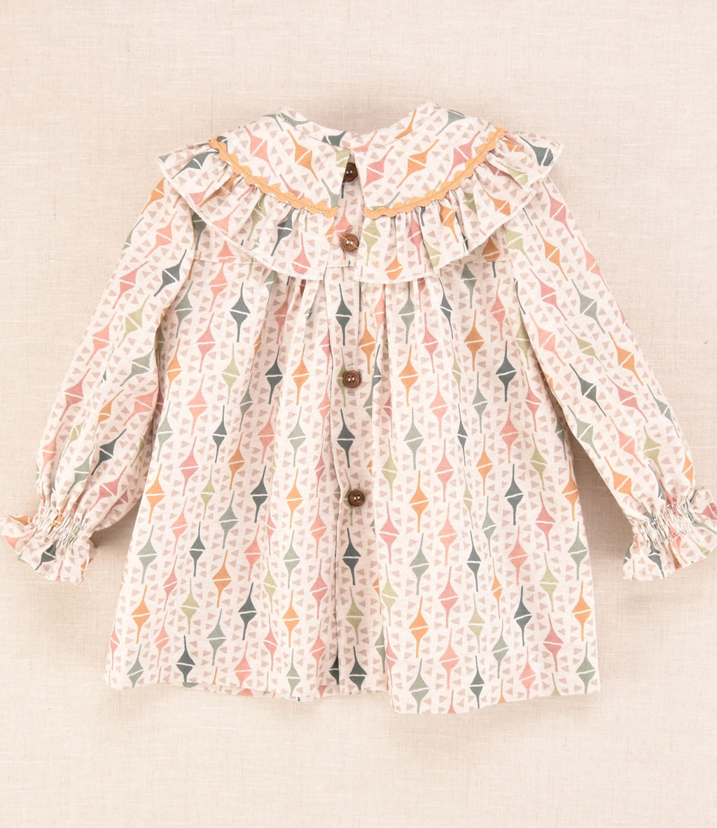 Vestido de bebé niña estampado geométrico | Cocote x Charanga