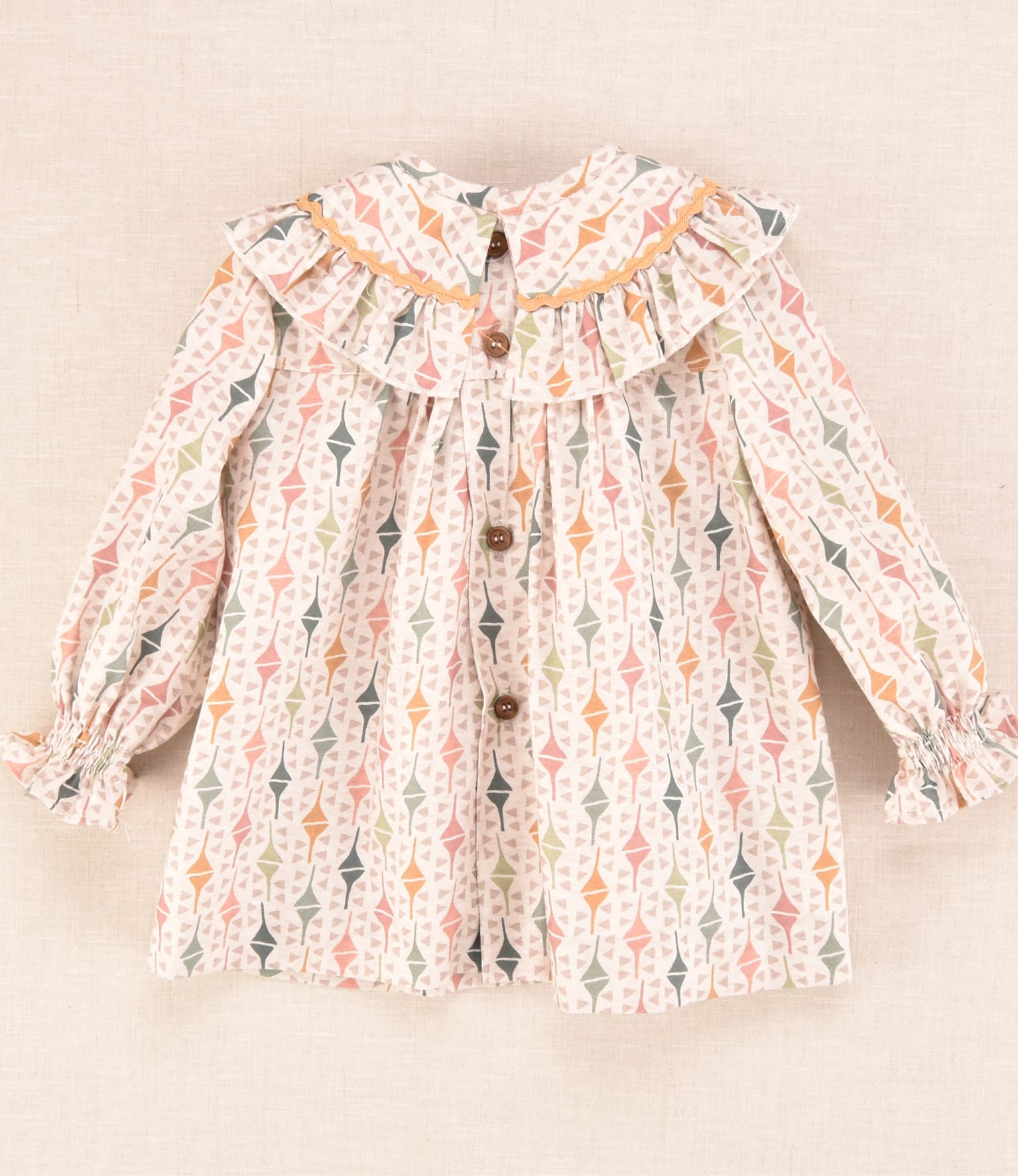 Vestido de bebé niña estampado geométrico | Cocote x Charanga