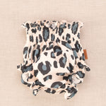 Ranita de bebé unisex estampada animal print con cintura fruncida | Cocote x Charanga