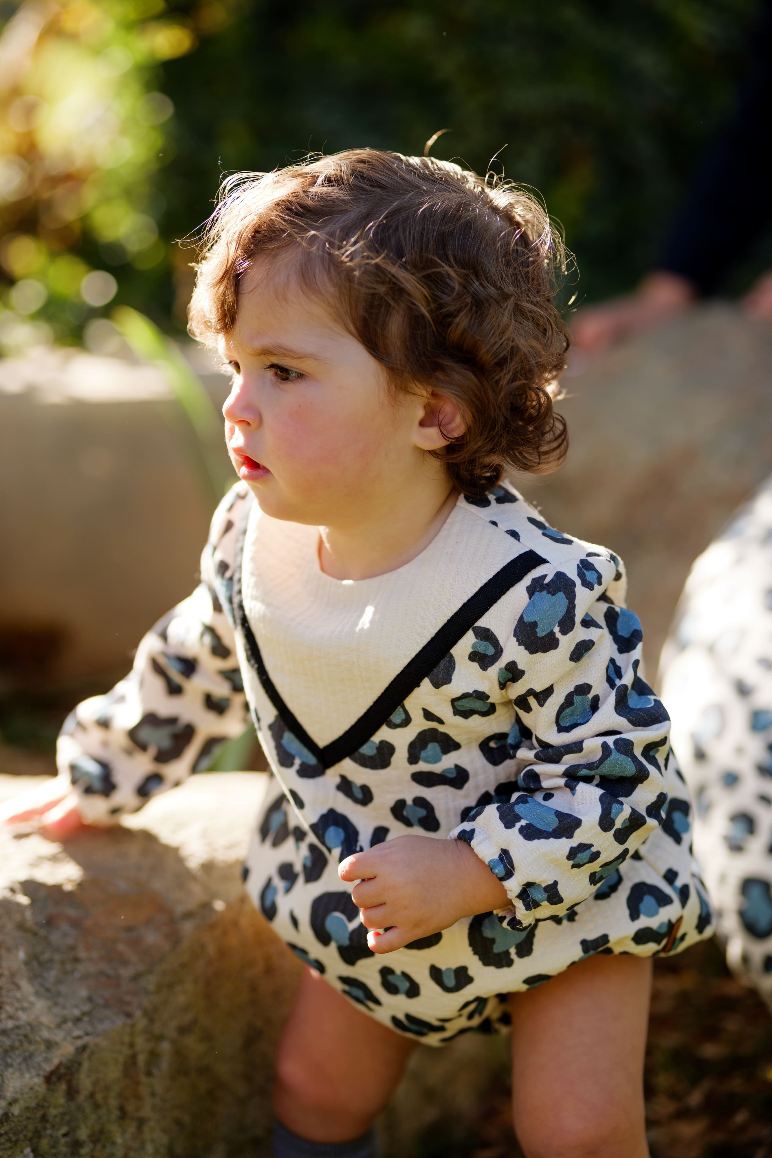 Pelele de bebé estampado leopardo | Cocote x Charanga