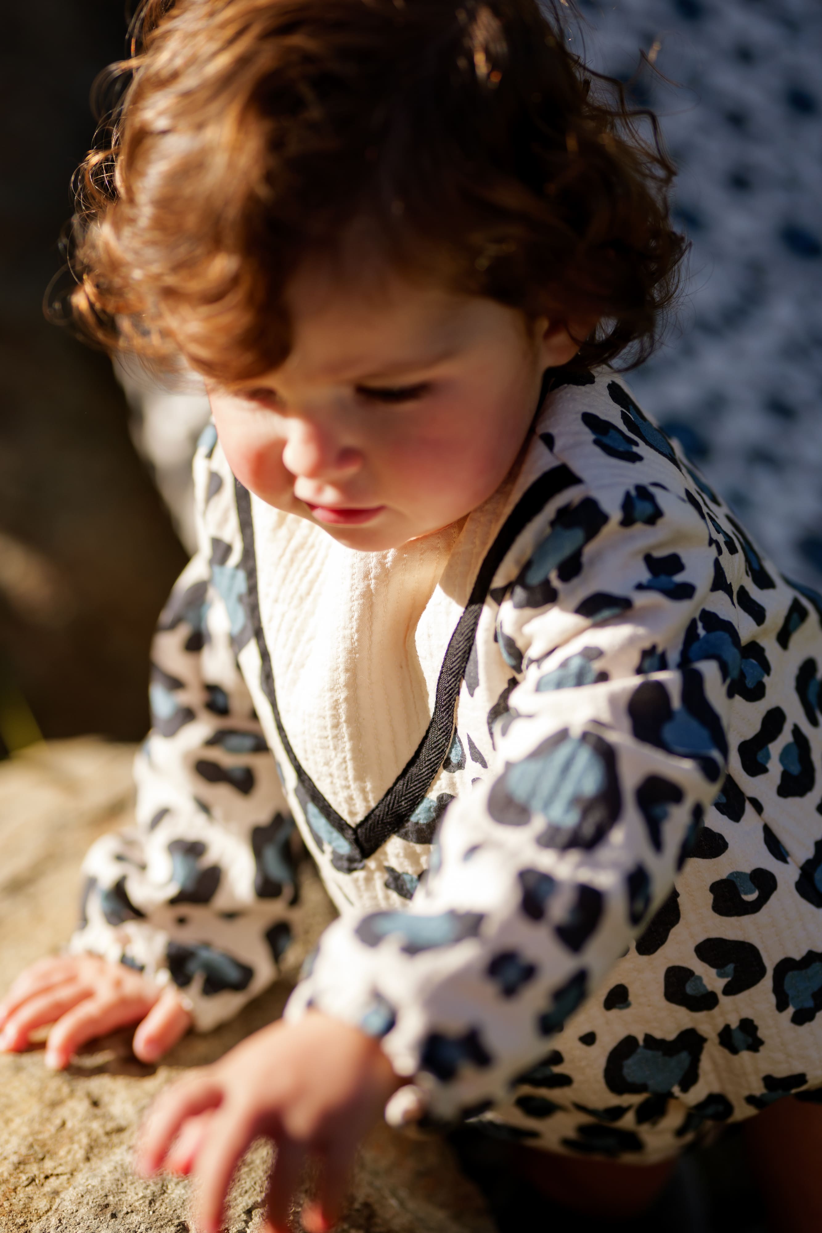 Pelele de bebé estampado leopardo | Cocote x Charanga