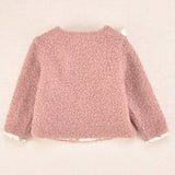 Jersey de bebé rosa empolvado con volantes | Cocote x Charanga