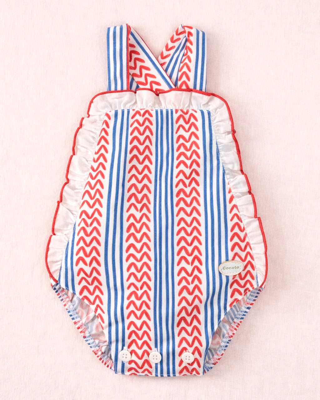 Ranita recién nacido con tirantes | Cocote by Charanga