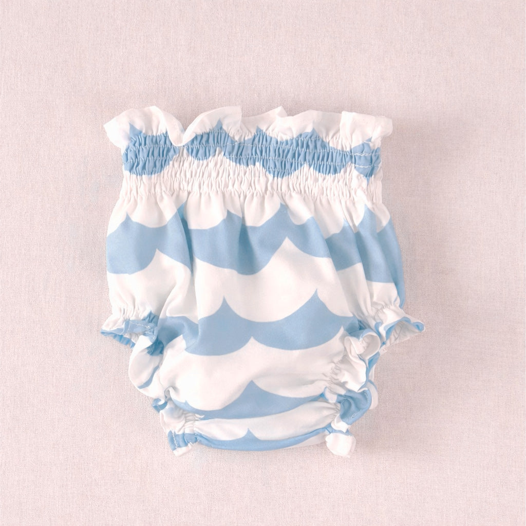 Braguita bebé celeste con volante | Cocote by Charanga