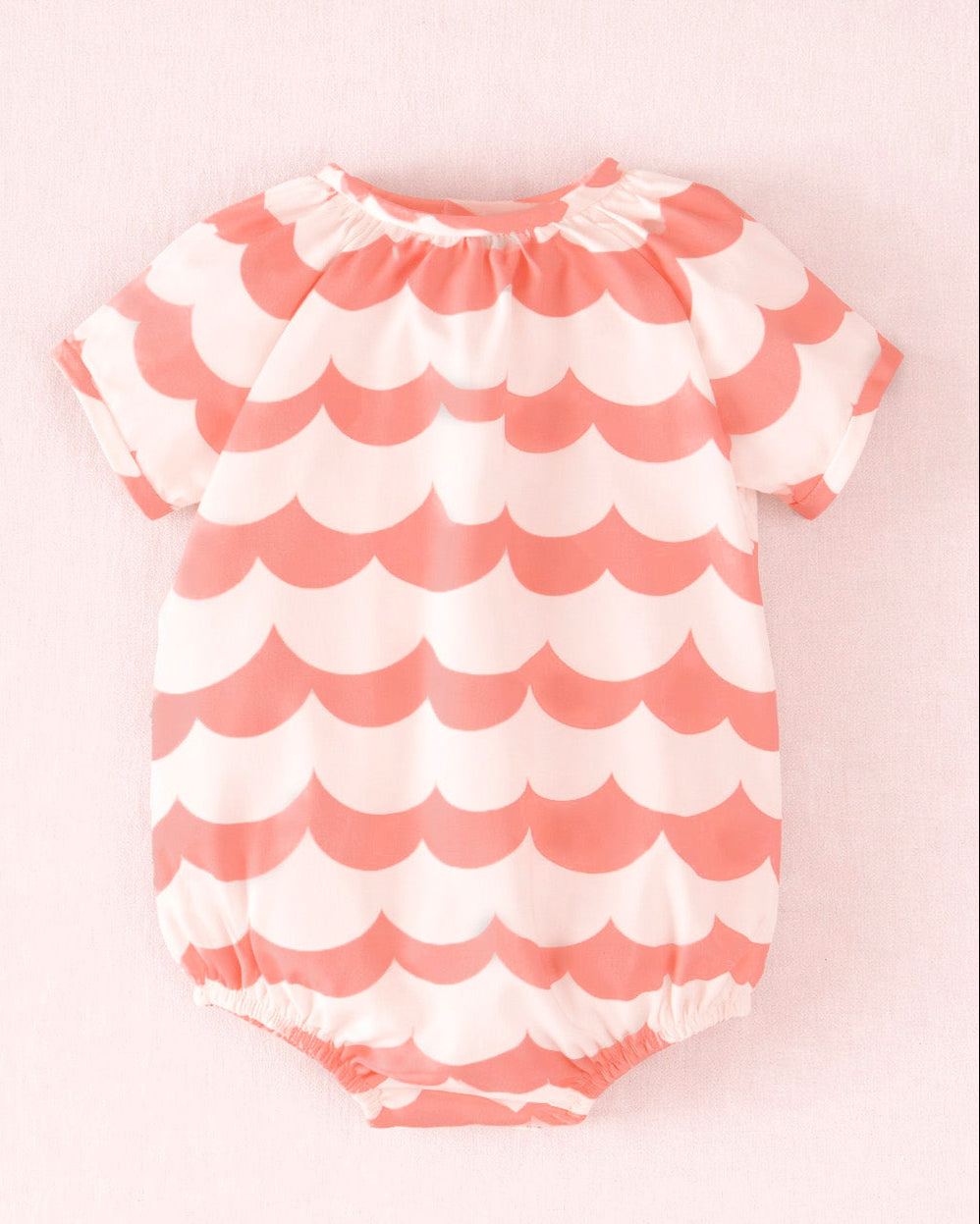 Pelele bebé ondas salmón | Cocote by Charanga