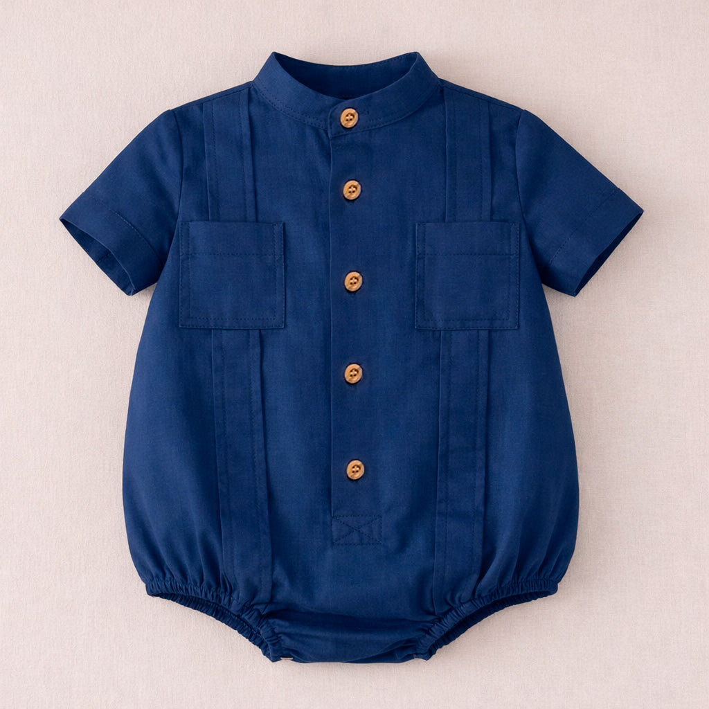 Pelele de recién nacido azul marino | Cocote by Charanga