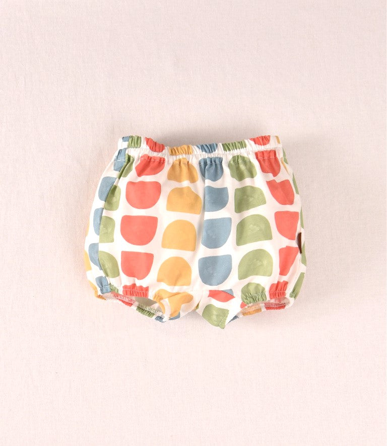 Cubrepañal bebé geométrico multicolor| Cocote by Charanga
