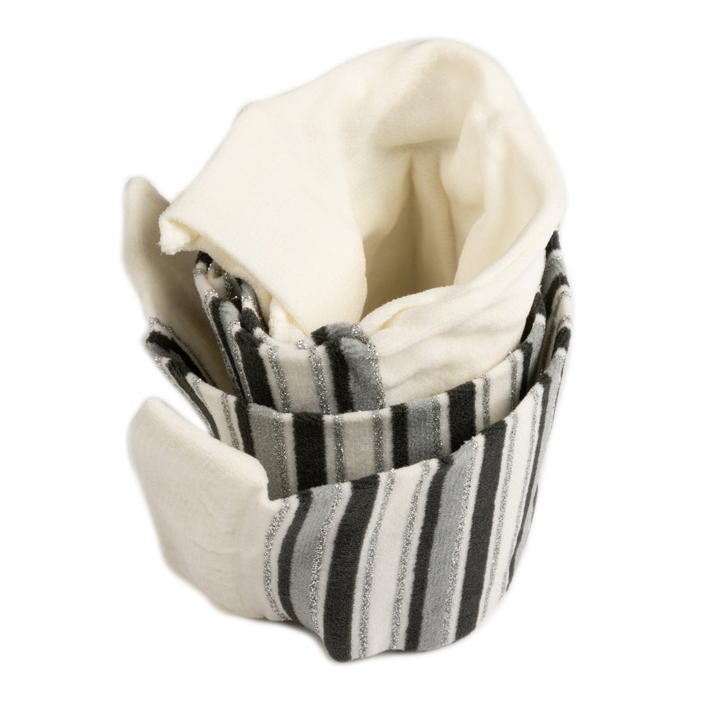 Leotardos de rayas niña