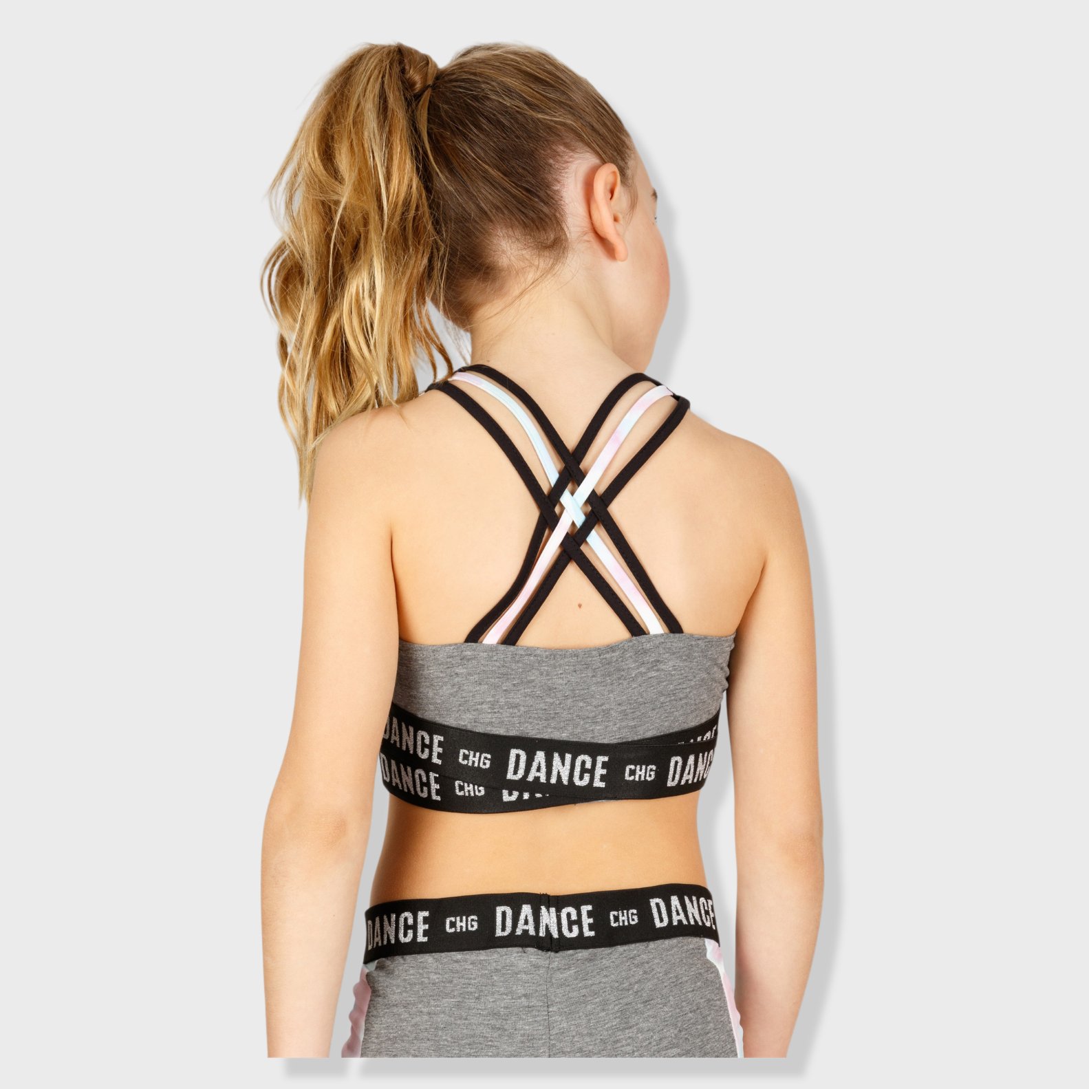 Camiseta de niña multicolor