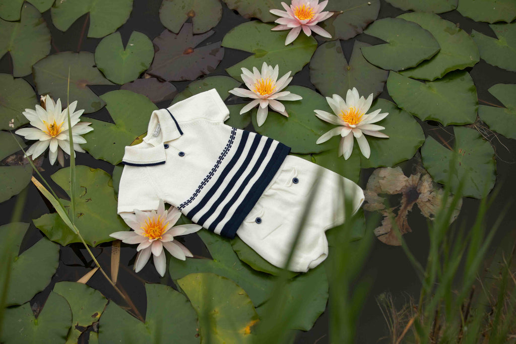 Conjunto marino rayas marinero recién nacido | Dr. Kid by Charanga