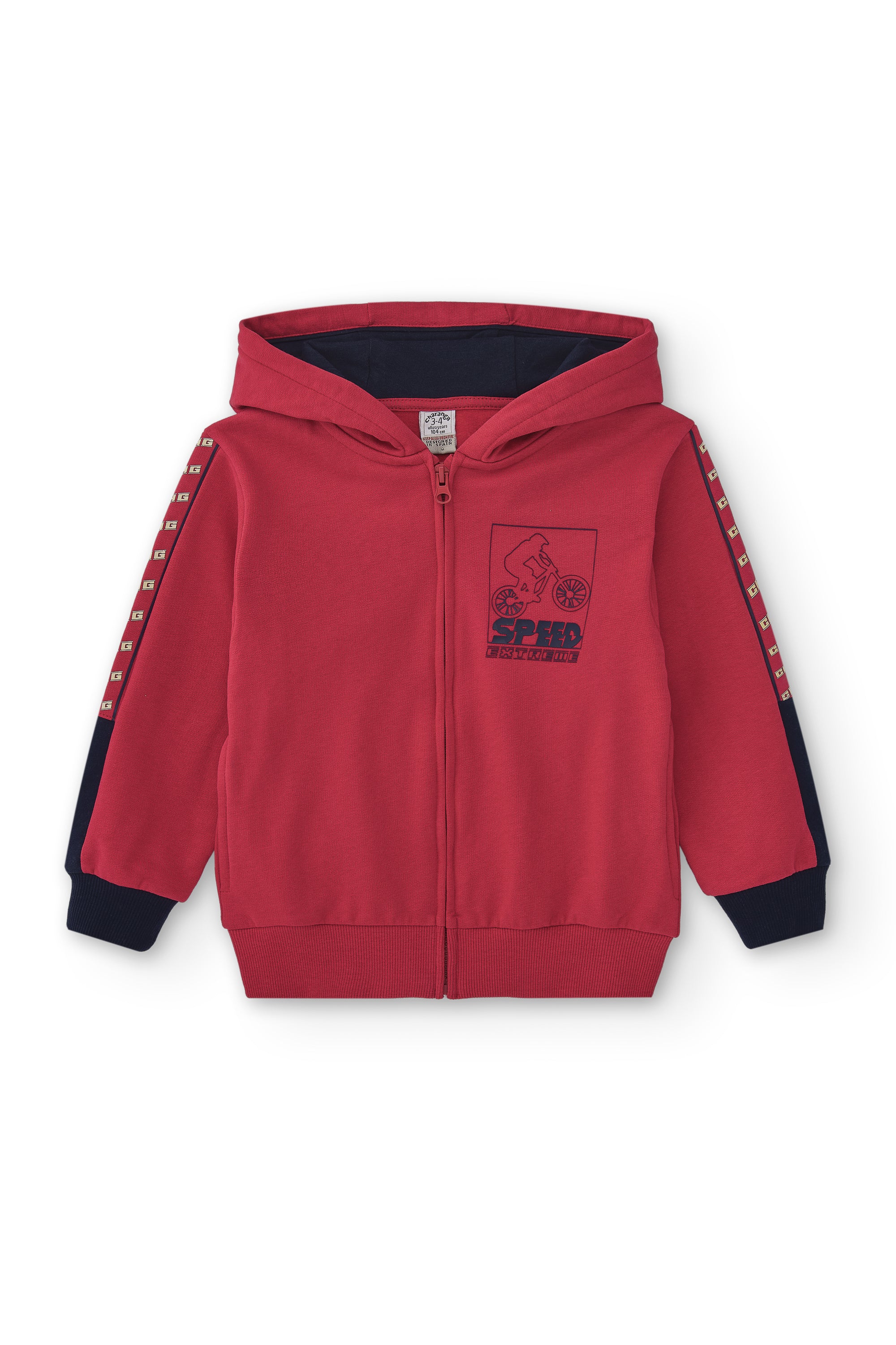 Sudadera de niño rojo speed