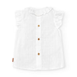 Blusa de bebé color blanco Cocote & Charanga VERANO/Outlet