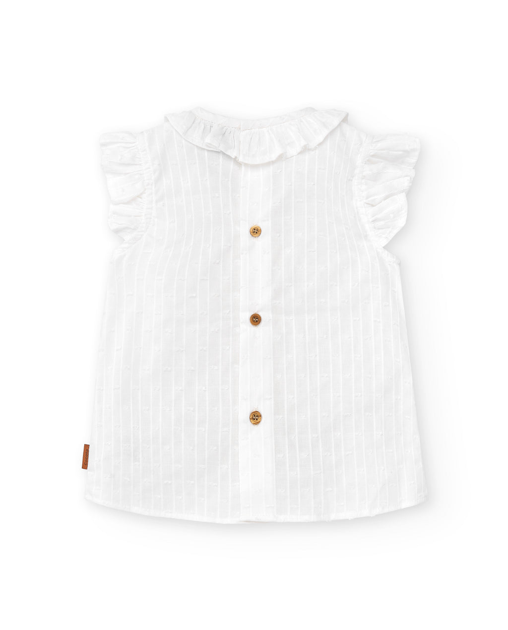 Blusa de bebé color blanco Cocote & Charanga VERANO/Outlet