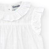 Blusa de bebé color blanco Cocote & Charanga VERANO/Outlet