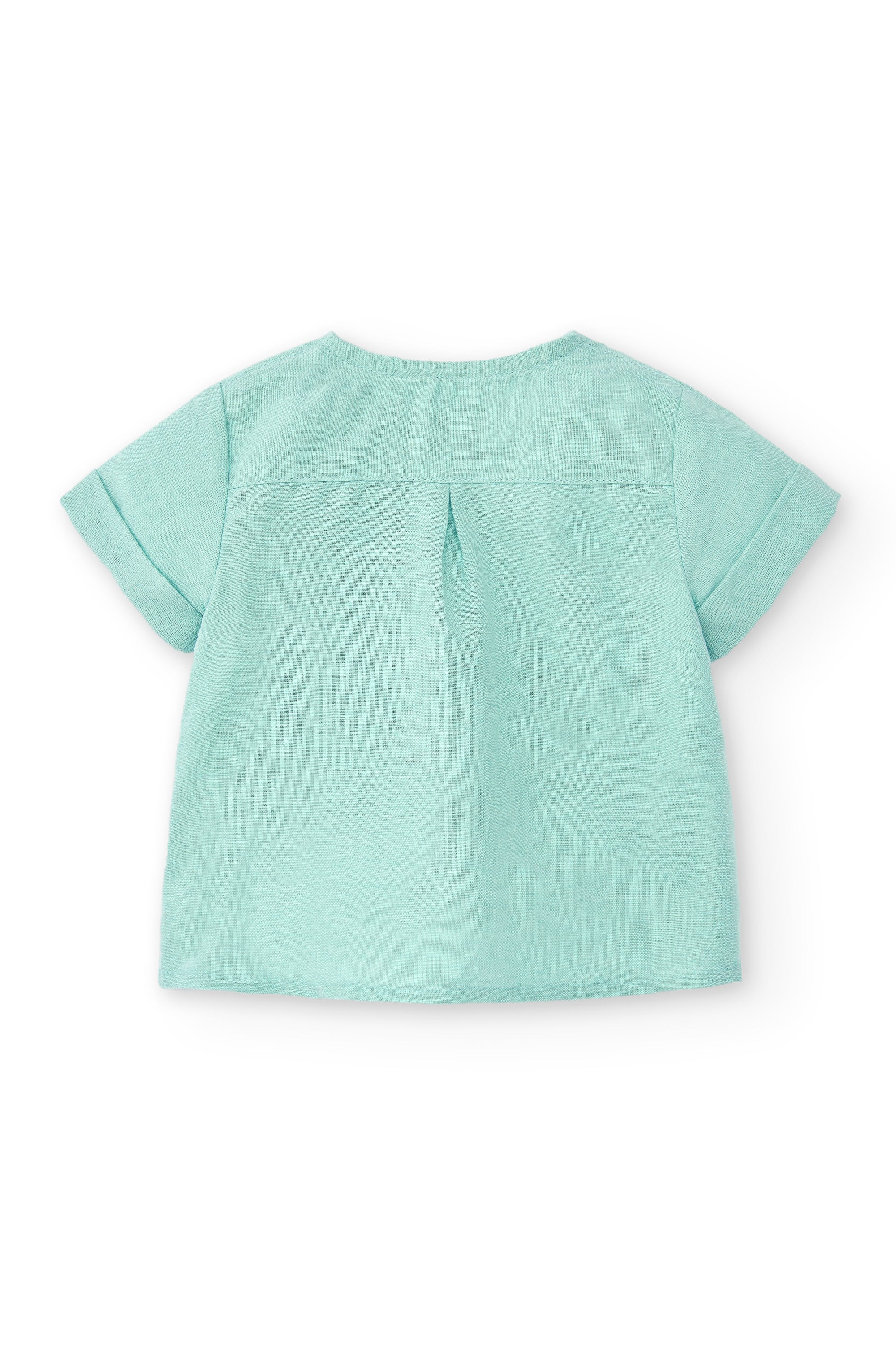 Camisa de bebé turquesa Cocote & Charanga VERANO/Outlet