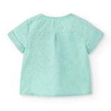 Camisa de bebé turquesa Cocote & Charanga