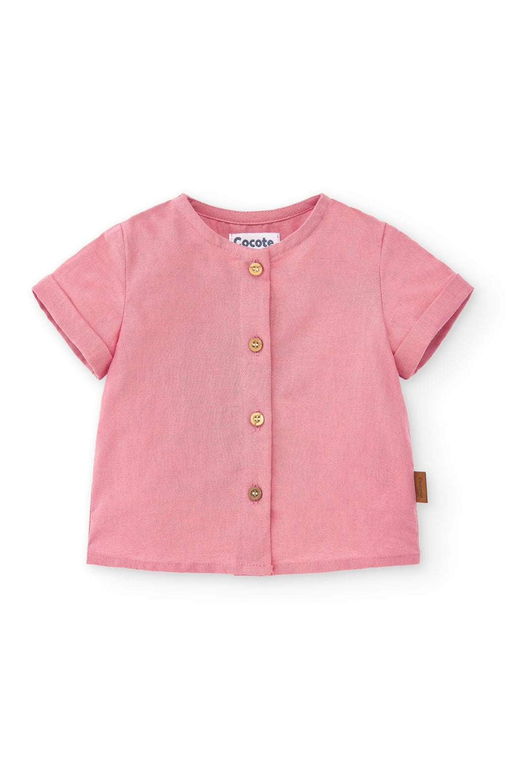 Camisa de bebé rosa Cocote & Charanga VERANO/Outlet