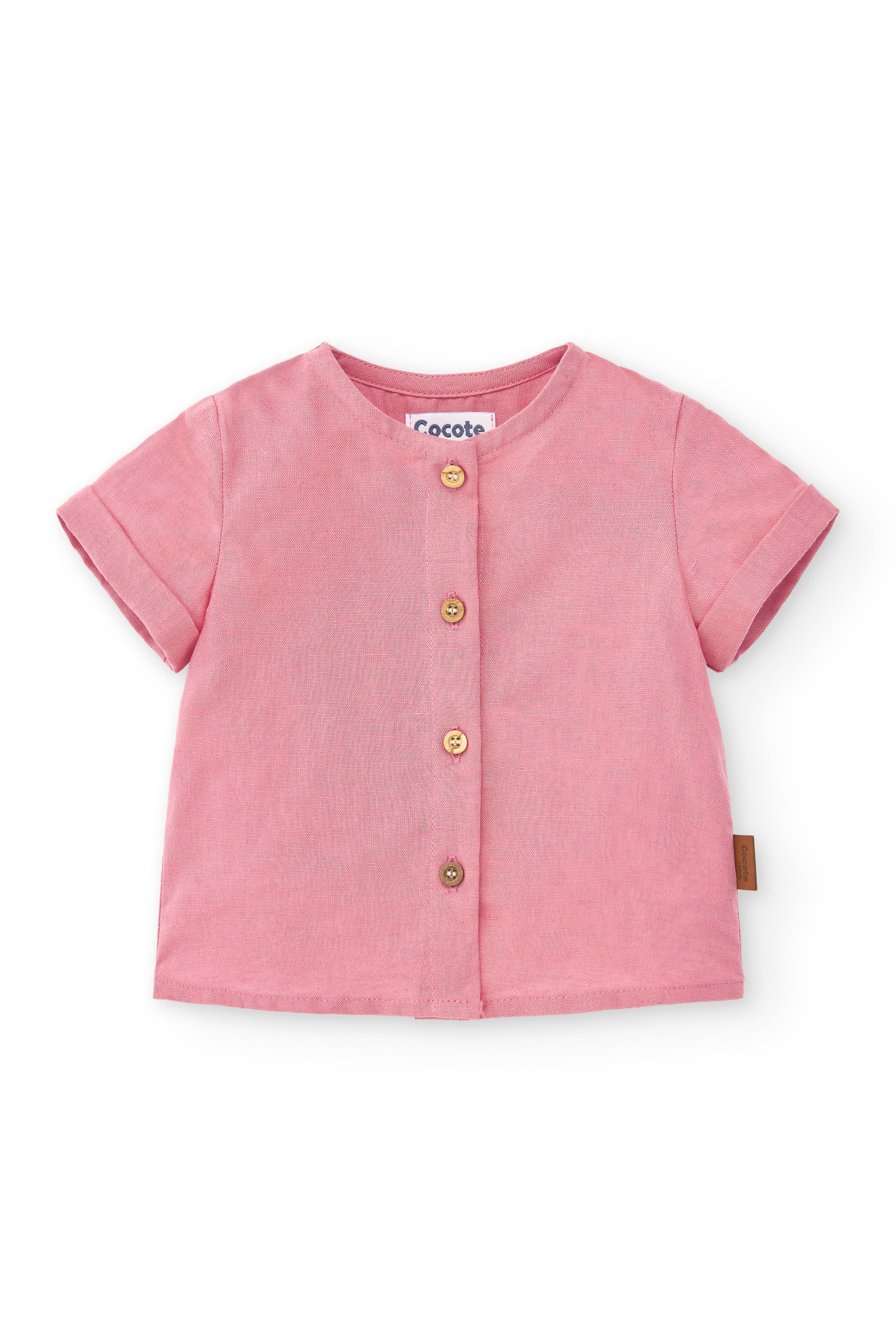 Camisa de bebé rosa Cocote & Charanga VERANO/Outlet