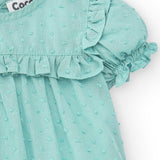 Blusa de bebé verde Cocote & Charanga VERANO/Outlet