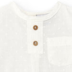 Camisa de bebé crudo Cocote & Charanga VERANO/Outlet