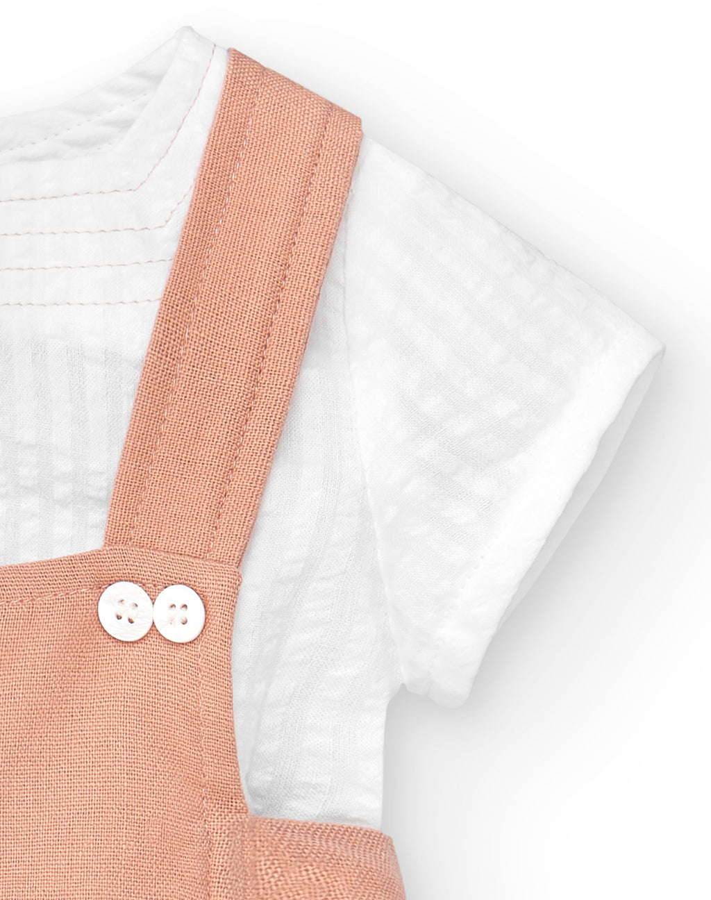 Pack de ranita de bebé en color nude Cocote & Charanga VERANO/Outlet