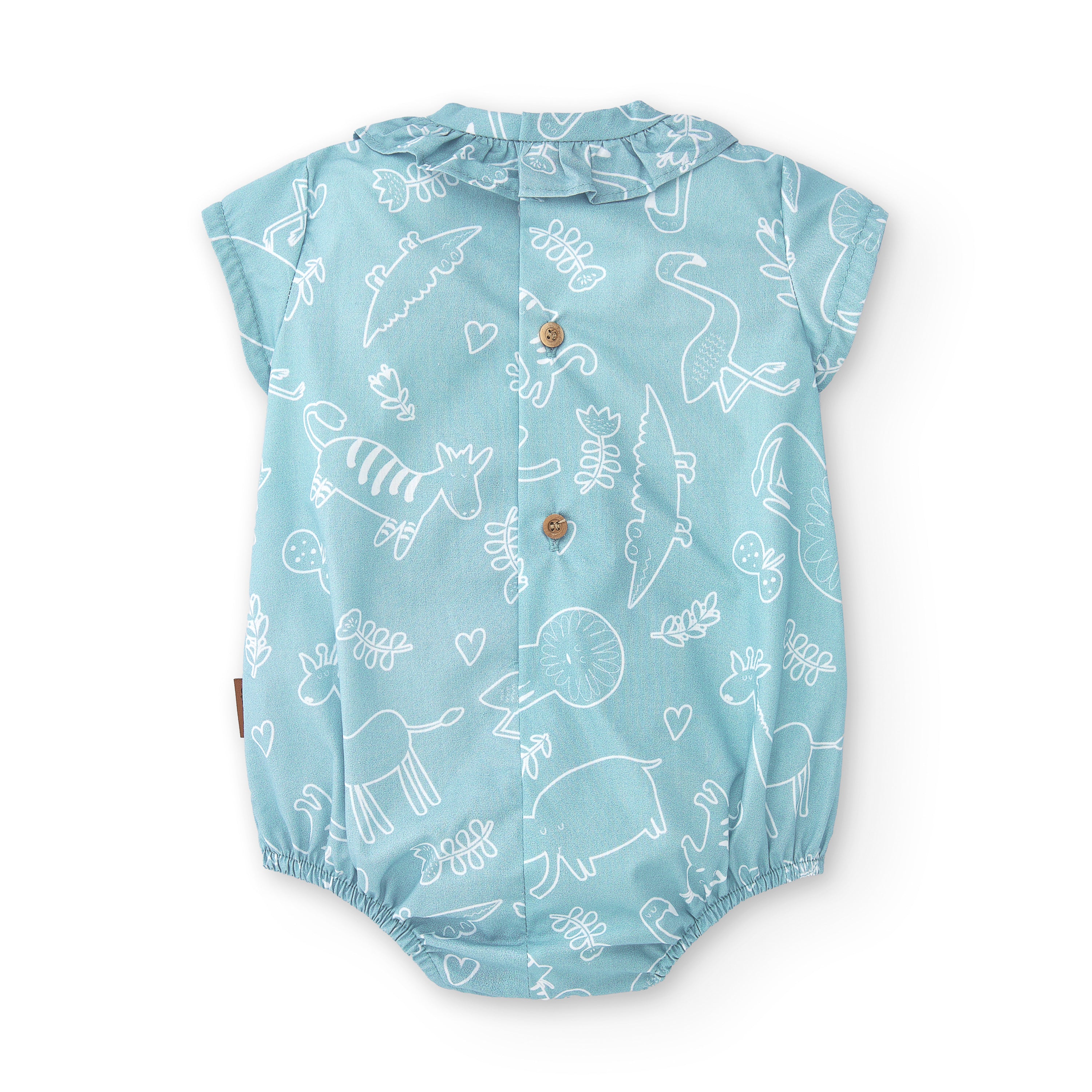 Pelele de bebé azul Cocote & Charanga VERANO/Outlet