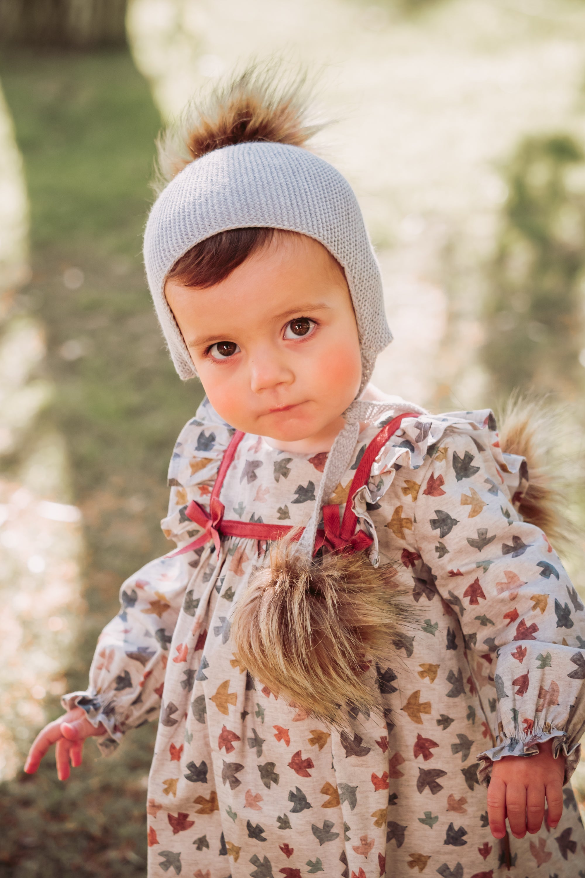 Vestido de bebé pajaritos Cocote & Charanga