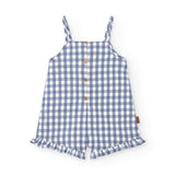 Salopette da bambina blu Cocote y Charanga
