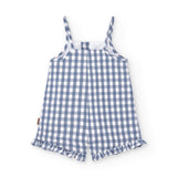 Salopette da bambina blu Cocote y Charanga
