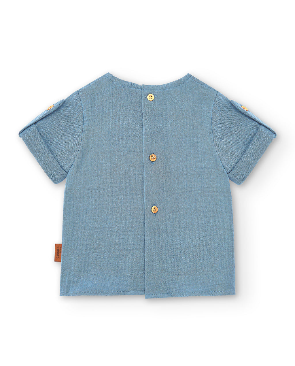 Camisa de niño azul Cocote & Charanga VERANO/Outlet