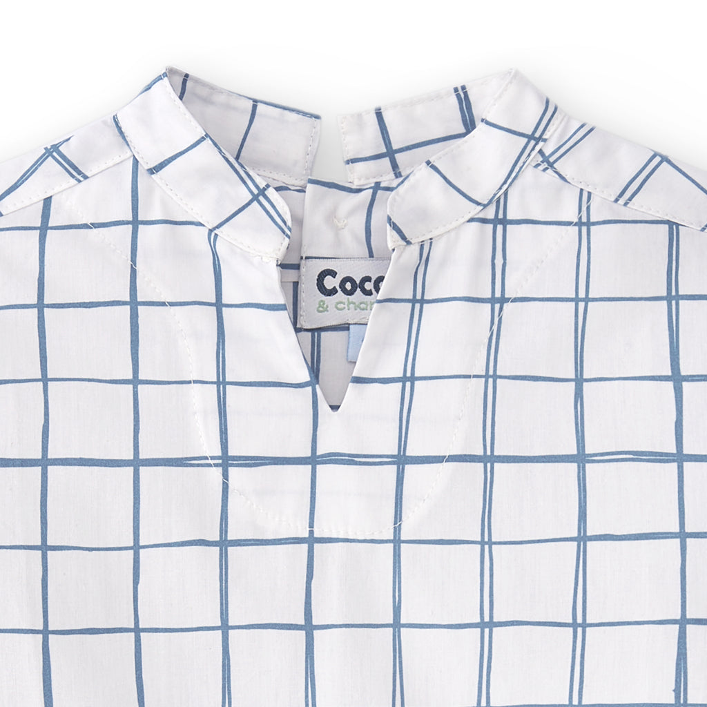 Camisa de niño azul Cocote & Charanga VERANO/Outlet