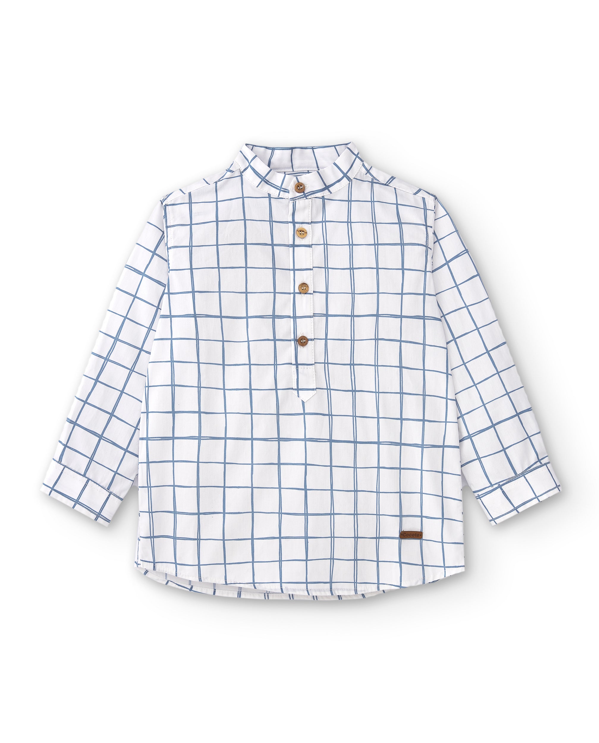 Camisa de niño azul Cocote & Charanga VERANO/Outlet