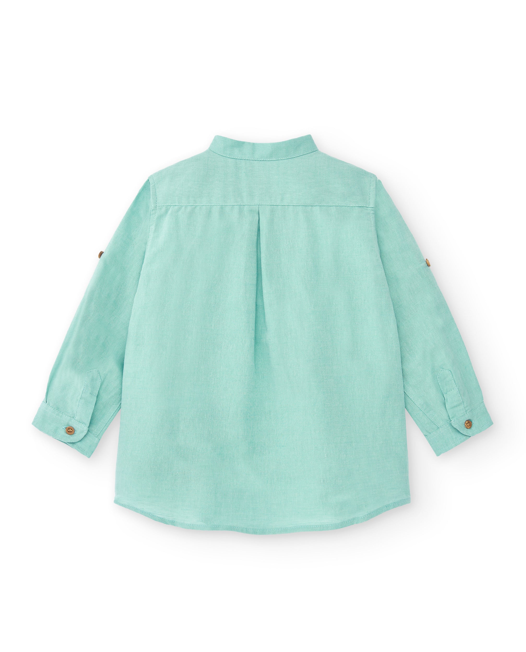 Camisa de niño turquesa Cocote & Charanga VERANO/Outlet