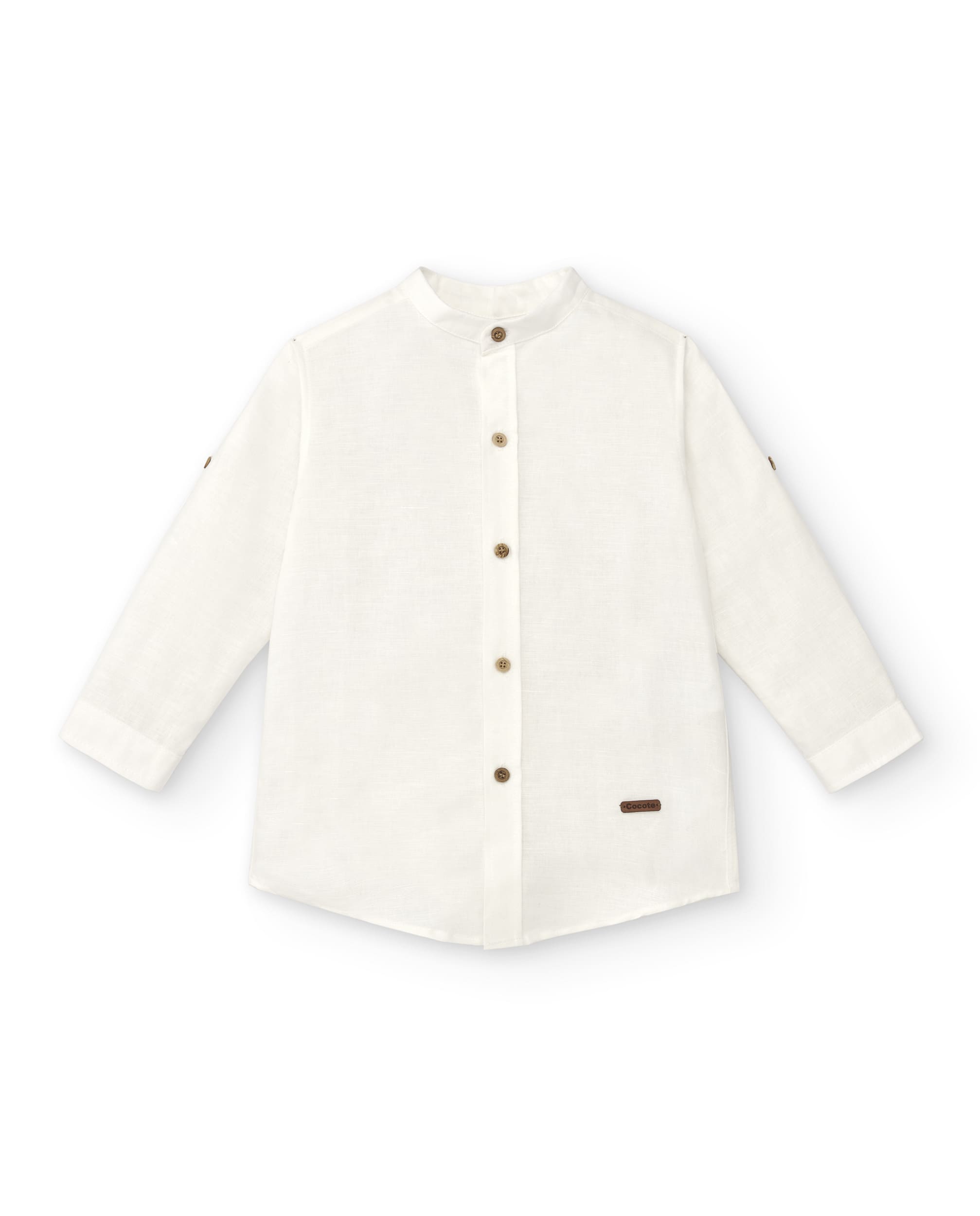 Camisa de niño color crudo Cocote & Charanga