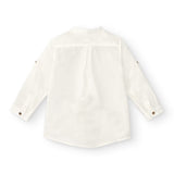 Camicia da bambino ecru Cocote y Charanga