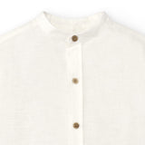 Camicia da bambino ecru Cocote y Charanga