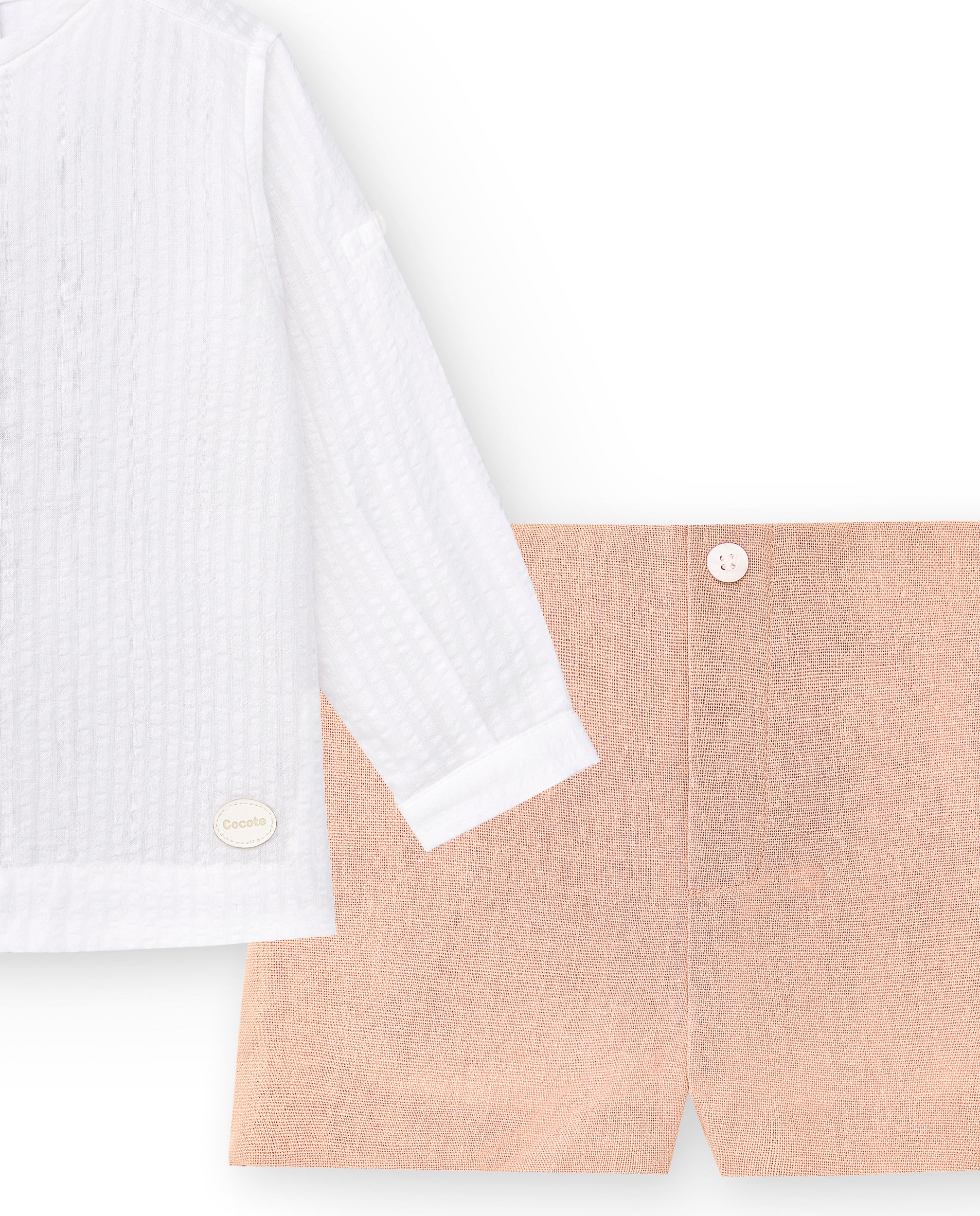 Conjunto de niño nude Cocote & Charanga VERANO/Outlet